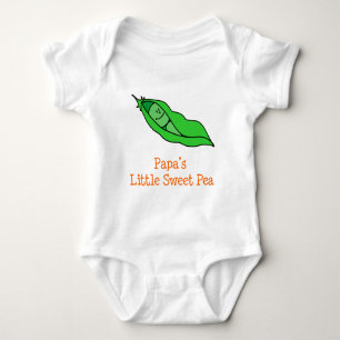 Papa's Little Sweet Pea Baby Strampler