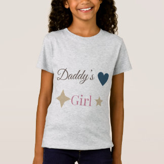 Papas Mädchen Süßes T-Shirt – Süße Vater-Tochter 