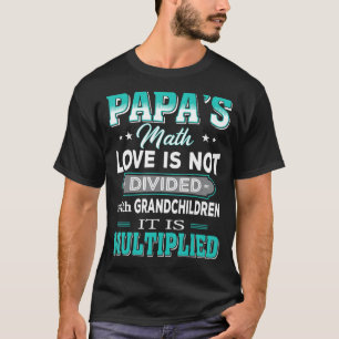 Papas Math Liebe T-Shirt