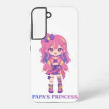 "PAPA'S PRINCESS" Kawaii Anime Handyhülle