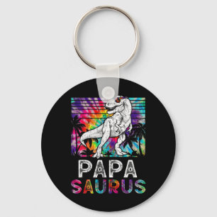 Papasaurus Dinosaur Papa Saurus Familienpassende T Schlüsselanhänger