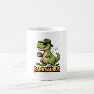 Papasaurus Lustiger Vater Kaffeetasse