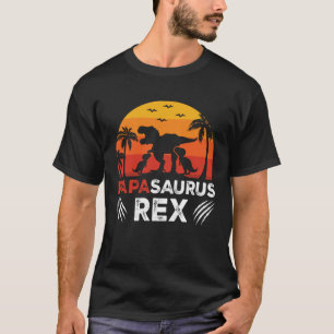 Papasaurus Rex Dino Fossils Paleontology Dinosauri T-Shirt