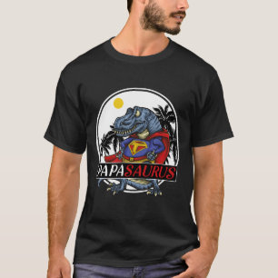 Papasaurus T-Rex, lustiges Papa-Dinosaurier-Gesche T-Shirt