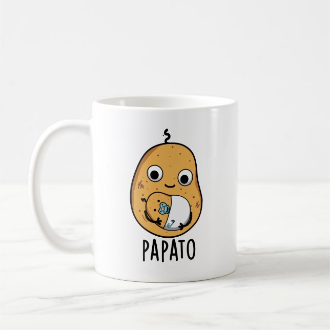 Papato Funny Potato Pub Kaffeetasse (Links)