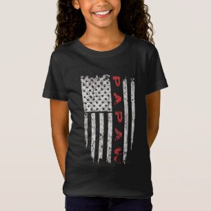 Papaw American Flag Grandpa gibt Geschenke Männer T-Shirt