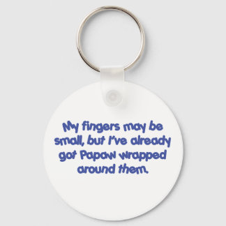 Papaw's umhüllt (blau) schlüsselanhänger