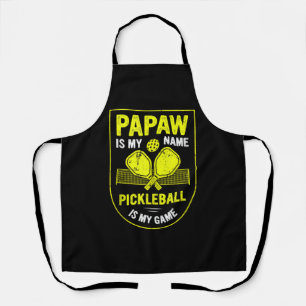 Papaw ist mein Name Pickleball ist mein Spiel Pick Schürze