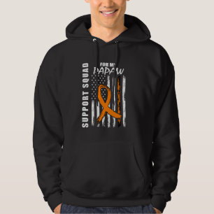 Papaw Multiple Sklerose-Bewusstseinsflagge Unterst Hoodie