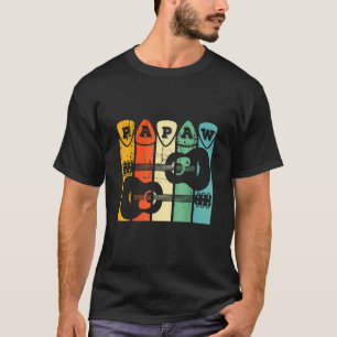 Papaw Plektrum Guitar Player Opa Retro Guit T-Shirt