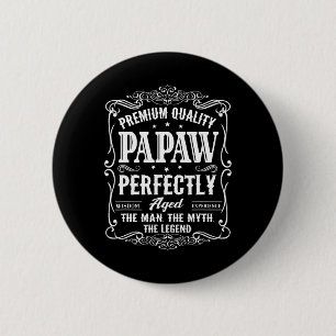 Papaw Vathers Day Grandpa-Geschenk für Männer Button