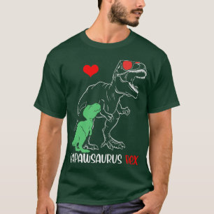 Papawsaurus Daddy Re Autism Awareness Proud Vater T-Shirt