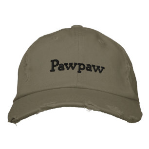 Papaya Bestickte Baseballkappe