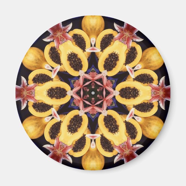 Papaya Dreams Magnet (Vorne)