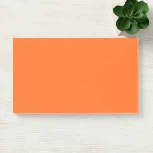 Papaya Fizz Simple 10" x 6" Post-it Klebezettel