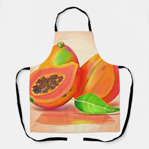 Papaya-Freshness in Scheiben Schürze