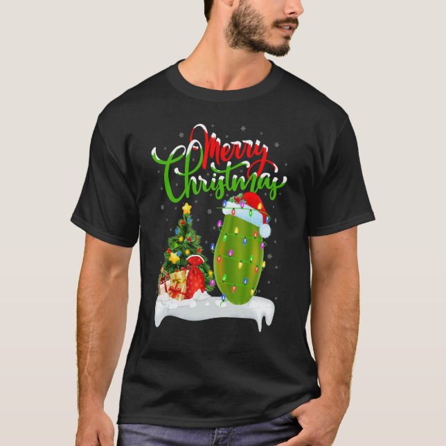 Papaya Fruit   Xmas Decorations Santa Papaya Chris T-Shirt (Vorderseite)
