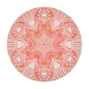 Papaya Mandala Schneidebrett