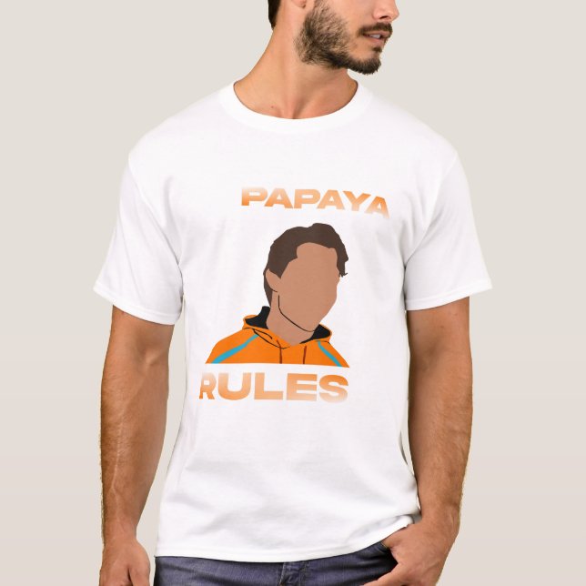 Papaya-Regeln T-Shirt (Vorderseite)