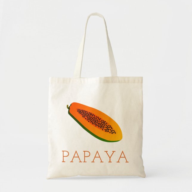Papaya Tragetasche (Vorne)