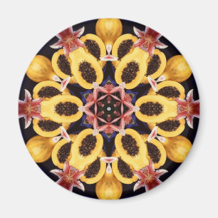 Papaya-Träume Magnet