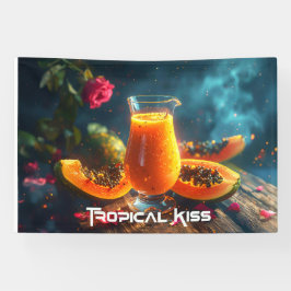 PAPAYA - TROPISCHER KUSS BANNER
