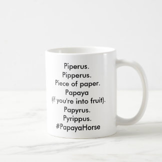 #PapayaHorse Tasse
