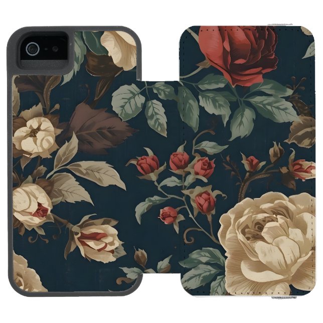 papel de presente incipio iPhone Geldbeutel-Hülle (Folio Geöffnet)