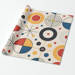 Papel de regalo diseño geométrico geschenkpapier