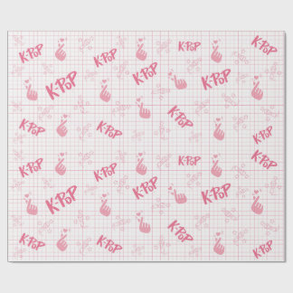 Papel De Regalo K-pop Rosa Geschenkpapier