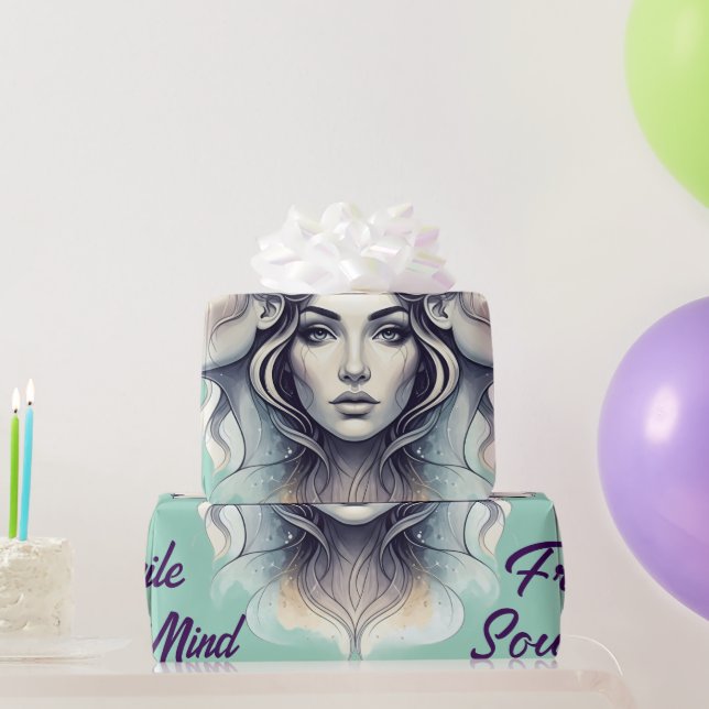 Papel de regalo Lady Géminis – Envuelve con estilo Geschenkpapier (Partygeschenke)