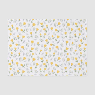 Papel de seda Flores alegres de primavera Seidenpapier