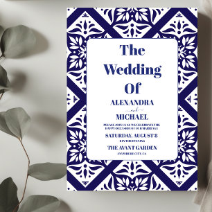 Papel Picado Bloom Blume Mexican Style Wedding Einladung