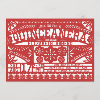 Papel Picado Einladung