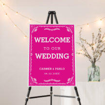 Papel Picado farbenfrohe mexikanische Hochzeitssym