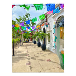 Papel Picado in San José del Cabo, Mexiko Fotodruck