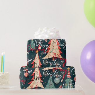 Papel regalo navideño personalizado geschenkpapier