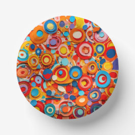 Paper Bowls for Kids' Party Pappteller