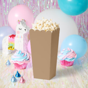 Paper Brown Bevorzuge Boxes - Popcorn Style Geschenkschachtel