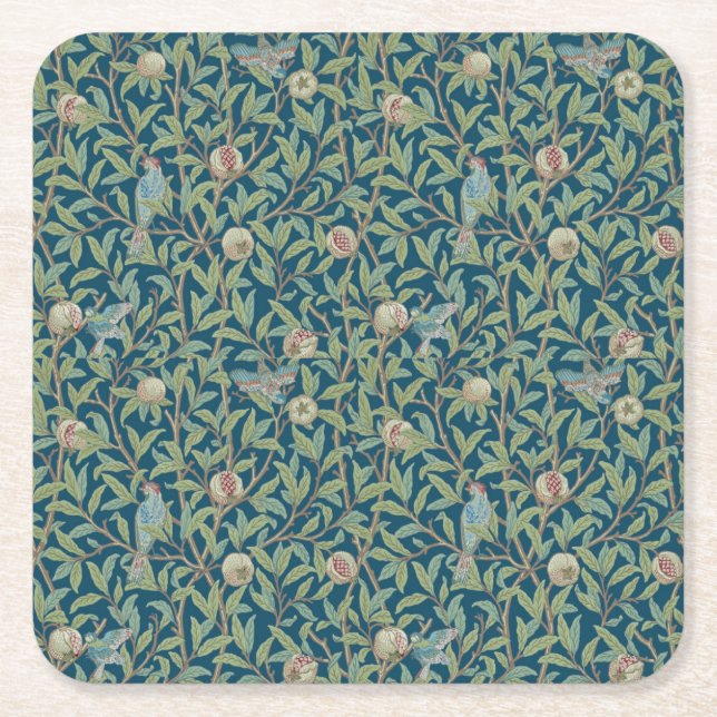 Paper Coaster Rechteckiger Pappuntersetzer (Vorderseite)