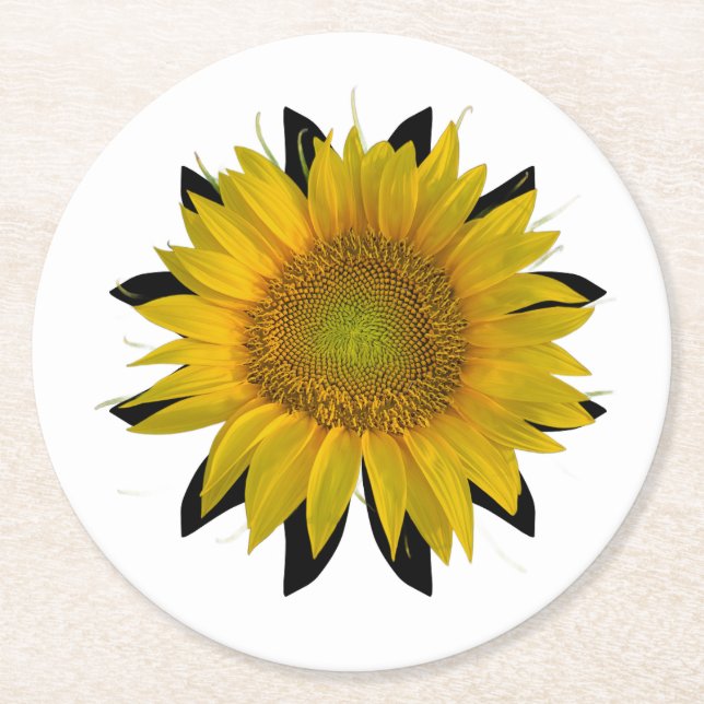 Paper Coaster Runder Pappuntersetzer (Vorderseite)