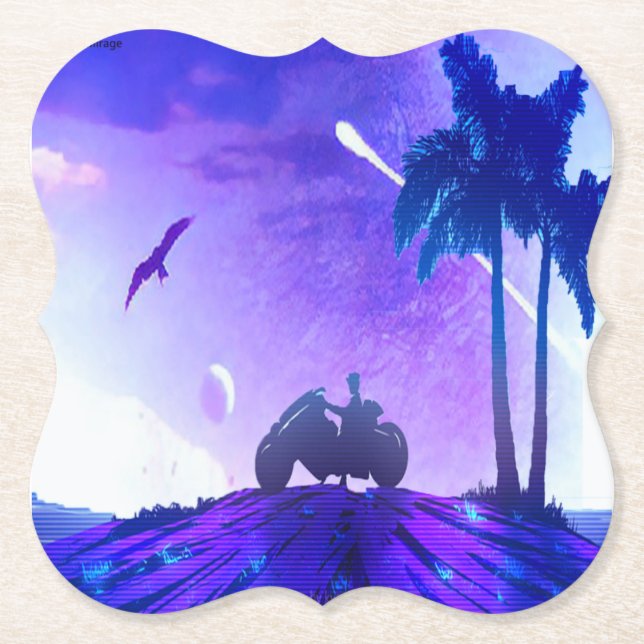 Paper Coaster Untersetzer (Vorderseite)