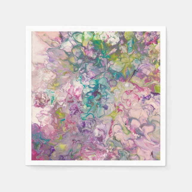 Paper Cocktail Napkin Serviette (Vorderseite)