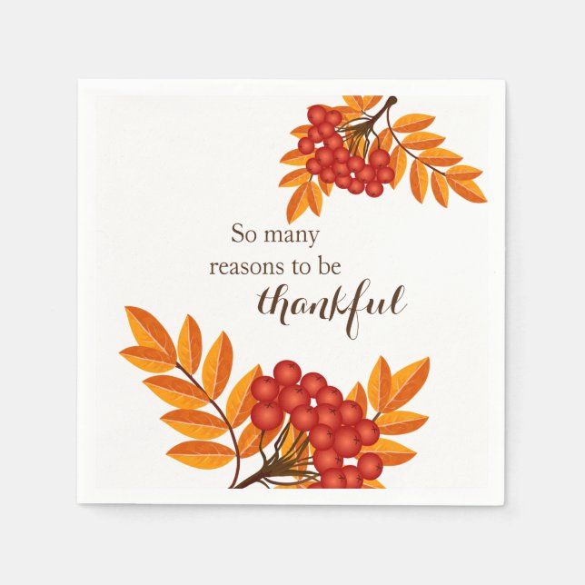 Paper Cocktail/Wüste Napkins so viele Gründe Serviette (Vorderseite)