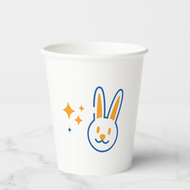 Paper cup becher aus Papier (Vorderseite)