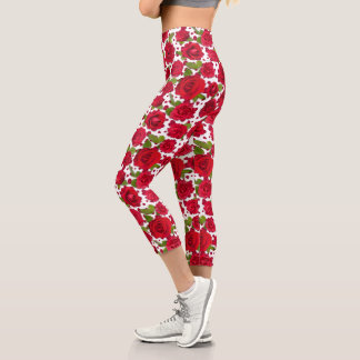 Paper cup capri leggings