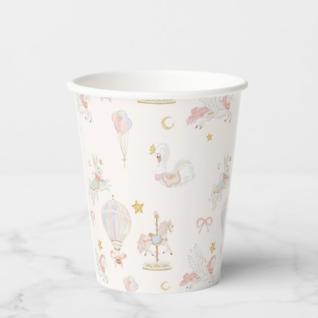 Paper cup for birthday  pappbecher (Vorderseite)
