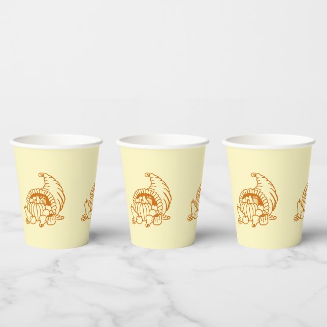 Paper Cup - Horn von viel Pappbecher (Multi)