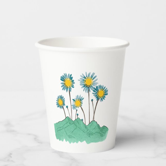 Paper Cup Kasachstan Pappbecher (Vorderseite)