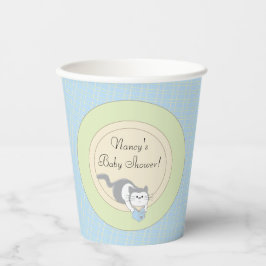Paper Cups "Blue/Build-a-library" 8 oz. Pappbecher